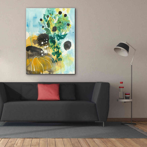 Image of 'Sunflower Kisses II by Corina Capri Giclee Canvas Wall Art,40 x 54