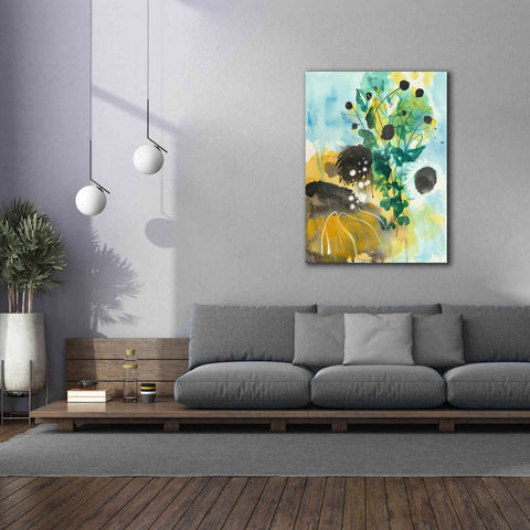 Image of 'Sunflower Kisses II by Corina Capri Giclee Canvas Wall Art,40 x 54