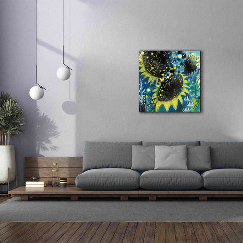 Image of 'Sunflower Kisses by Corina Capri Giclee Canvas Wall Art,37 x 37