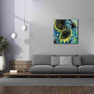 'Sunflower Kisses by Corina Capri Giclee Canvas Wall Art,37 x 37