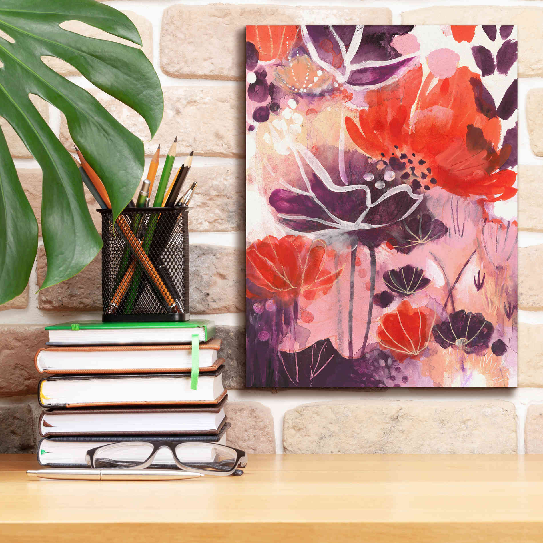 'Open Up by Corina Capri Giclee Canvas Wall Art,12 x 16