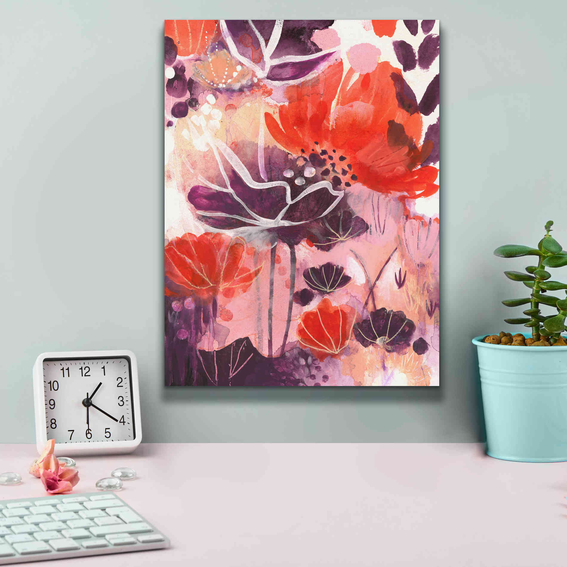 'Open Up by Corina Capri Giclee Canvas Wall Art,12 x 16