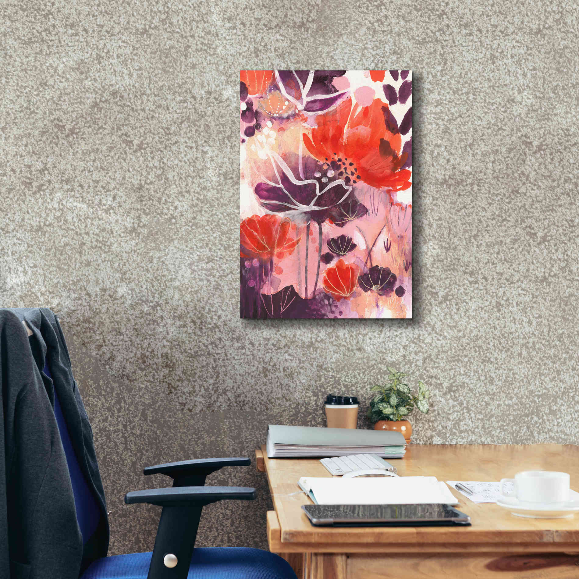 'Open Up by Corina Capri Giclee Canvas Wall Art,18 x 26