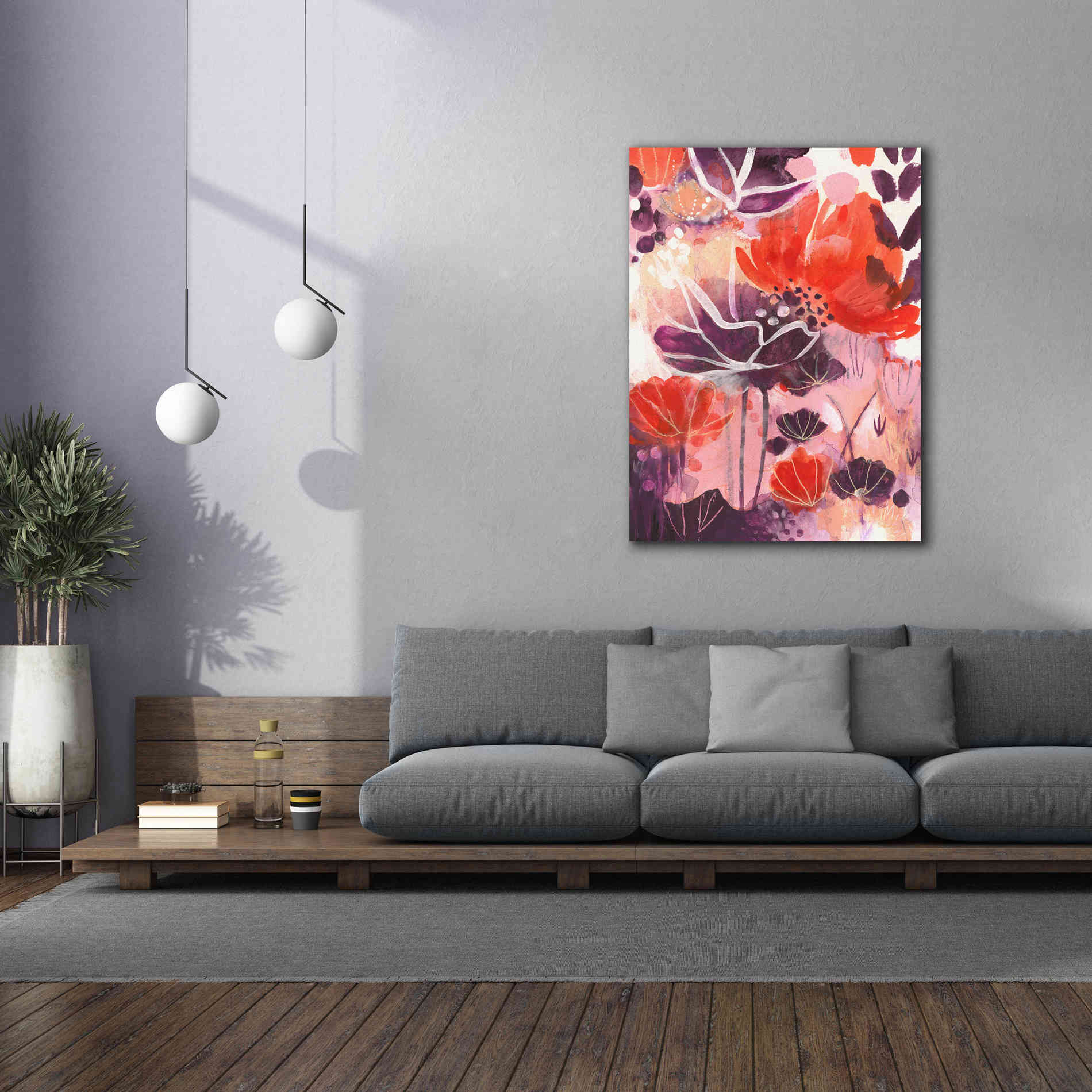 'Open Up by Corina Capri Giclee Canvas Wall Art,40 x 54