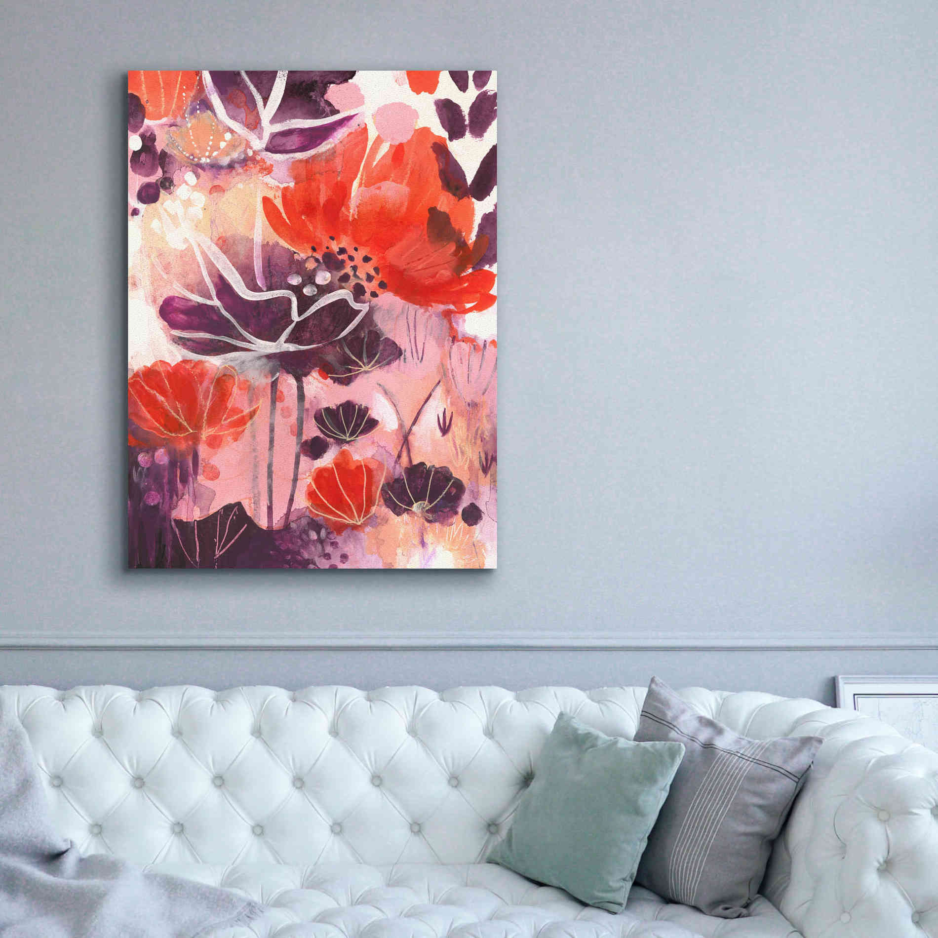 'Open Up by Corina Capri Giclee Canvas Wall Art,40 x 54