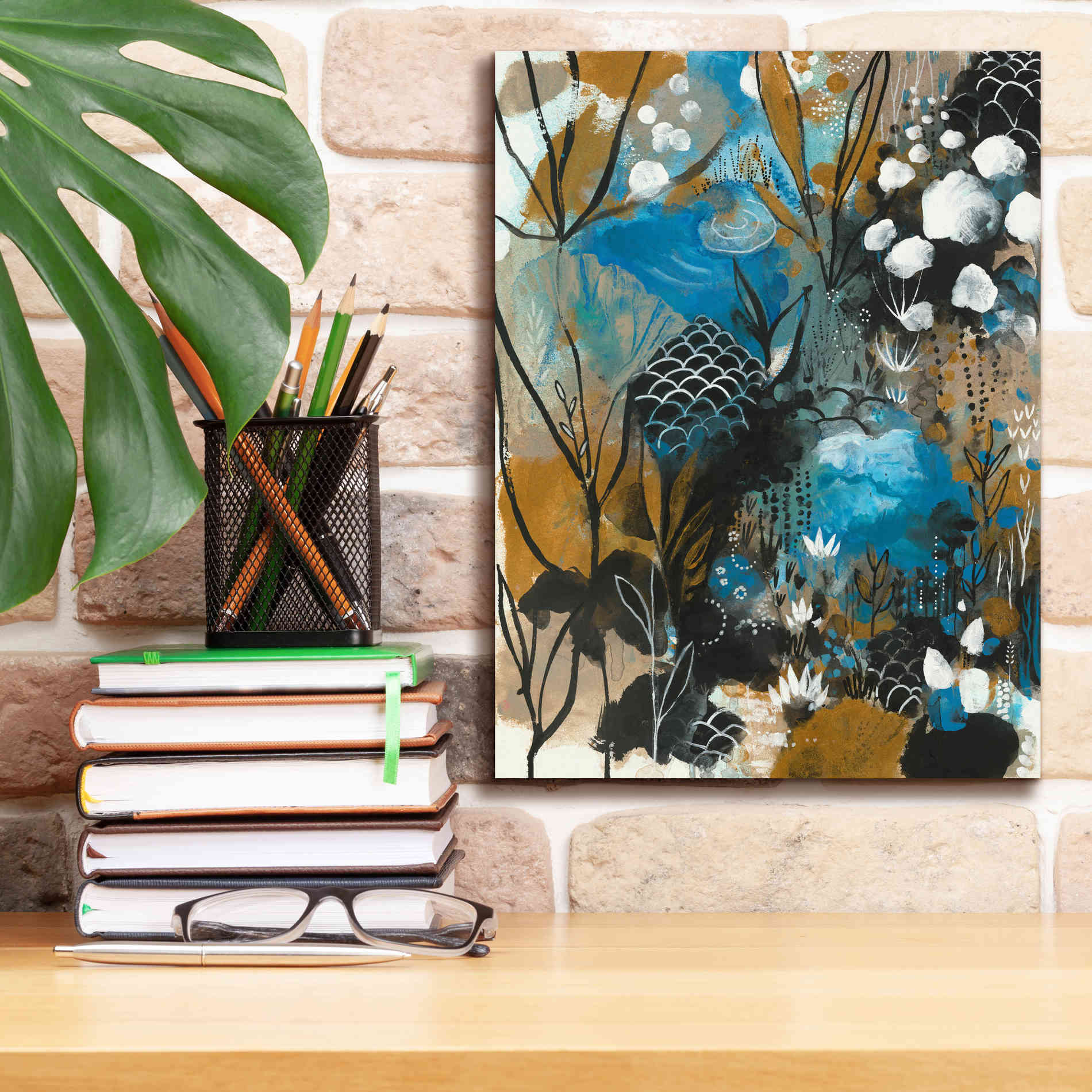 'January Song by Corina Capri Giclee Canvas Wall Art,12 x 16