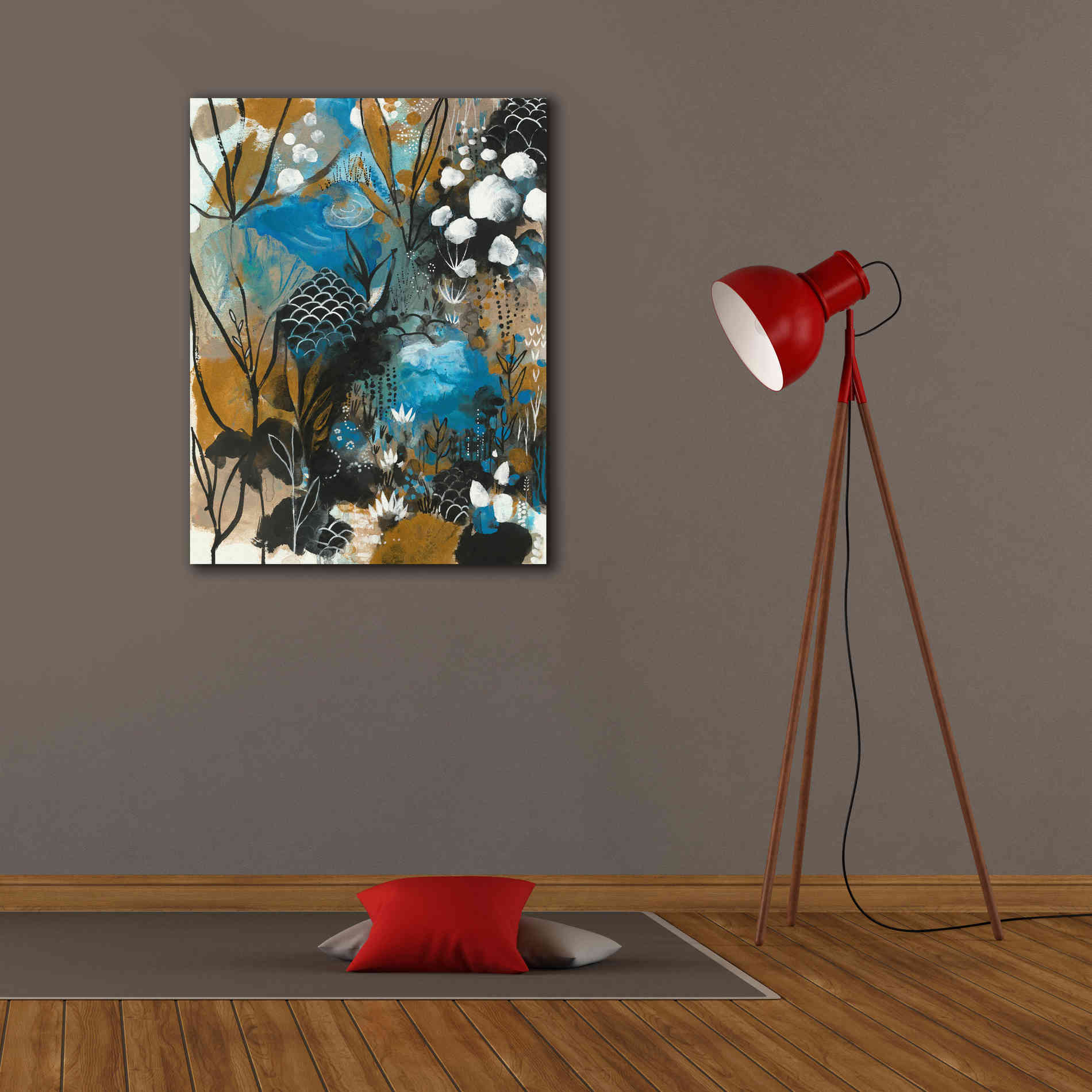 'January Song by Corina Capri Giclee Canvas Wall Art,26 x 34