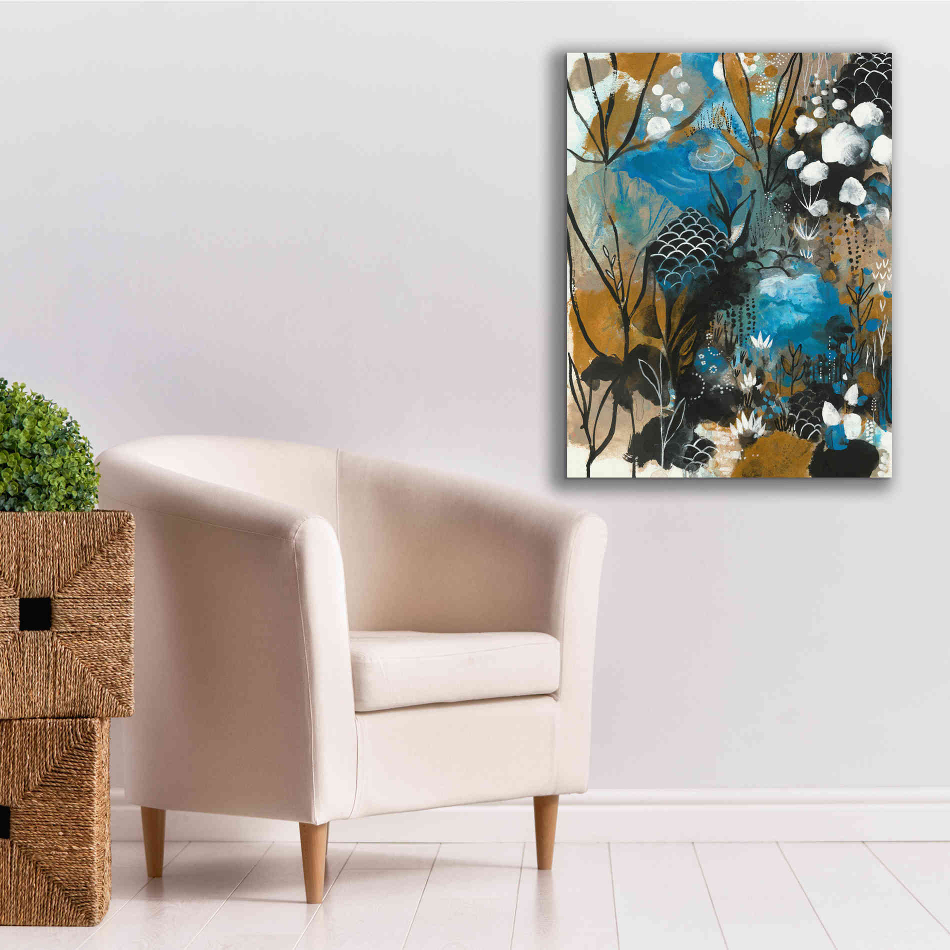 'January Song by Corina Capri Giclee Canvas Wall Art,26 x 34