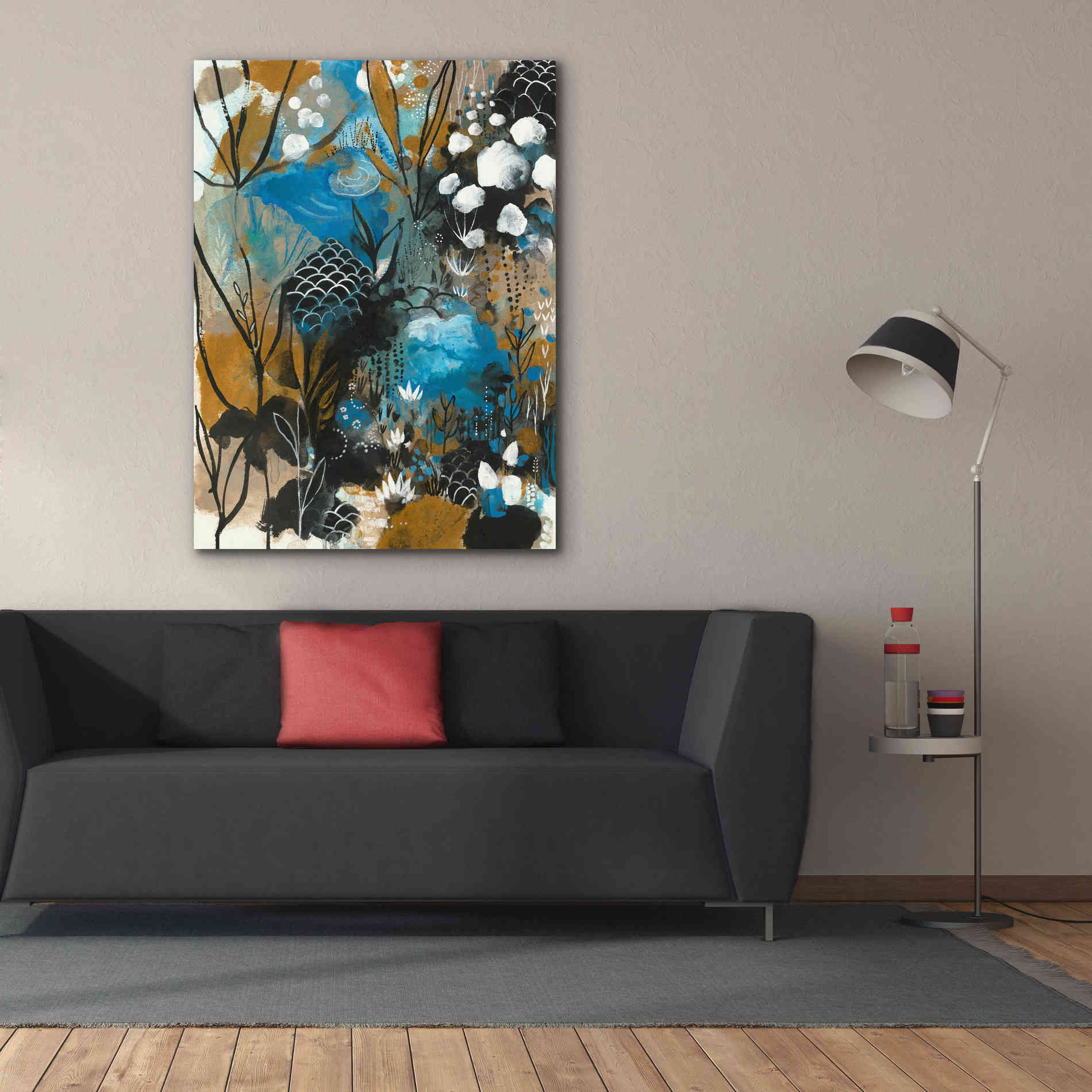 'January Song by Corina Capri Giclee Canvas Wall Art,40 x 54