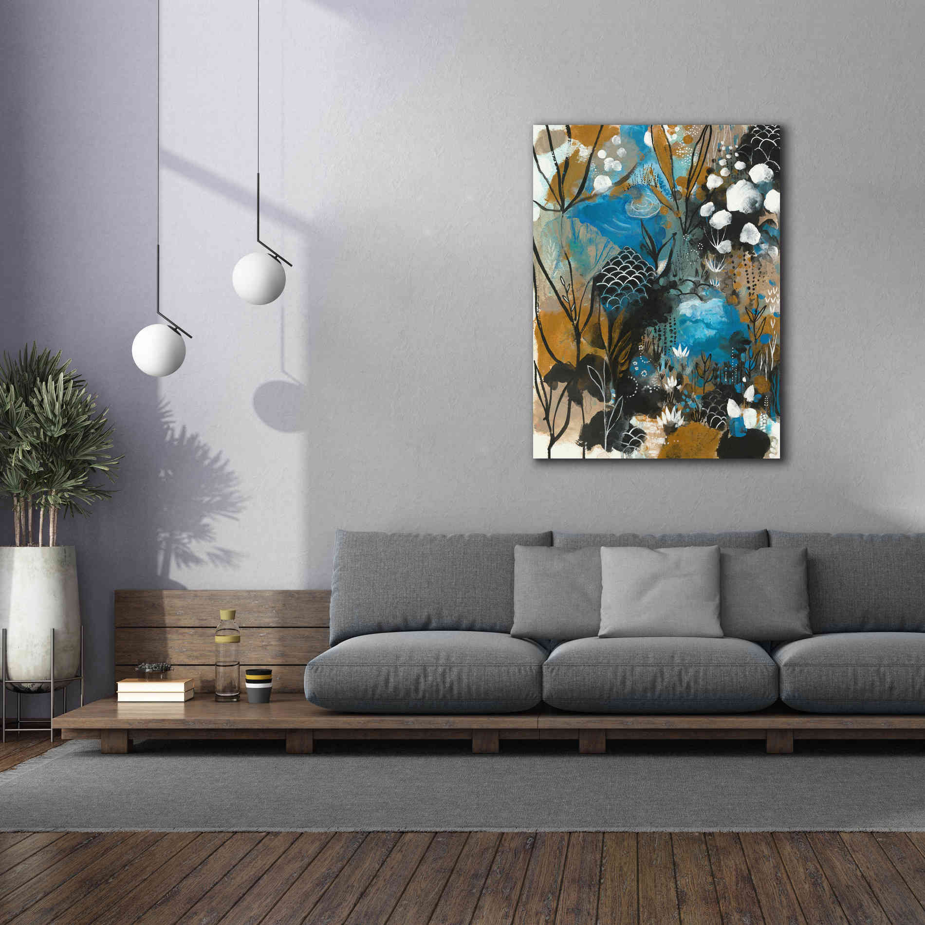 'January Song by Corina Capri Giclee Canvas Wall Art,40 x 54