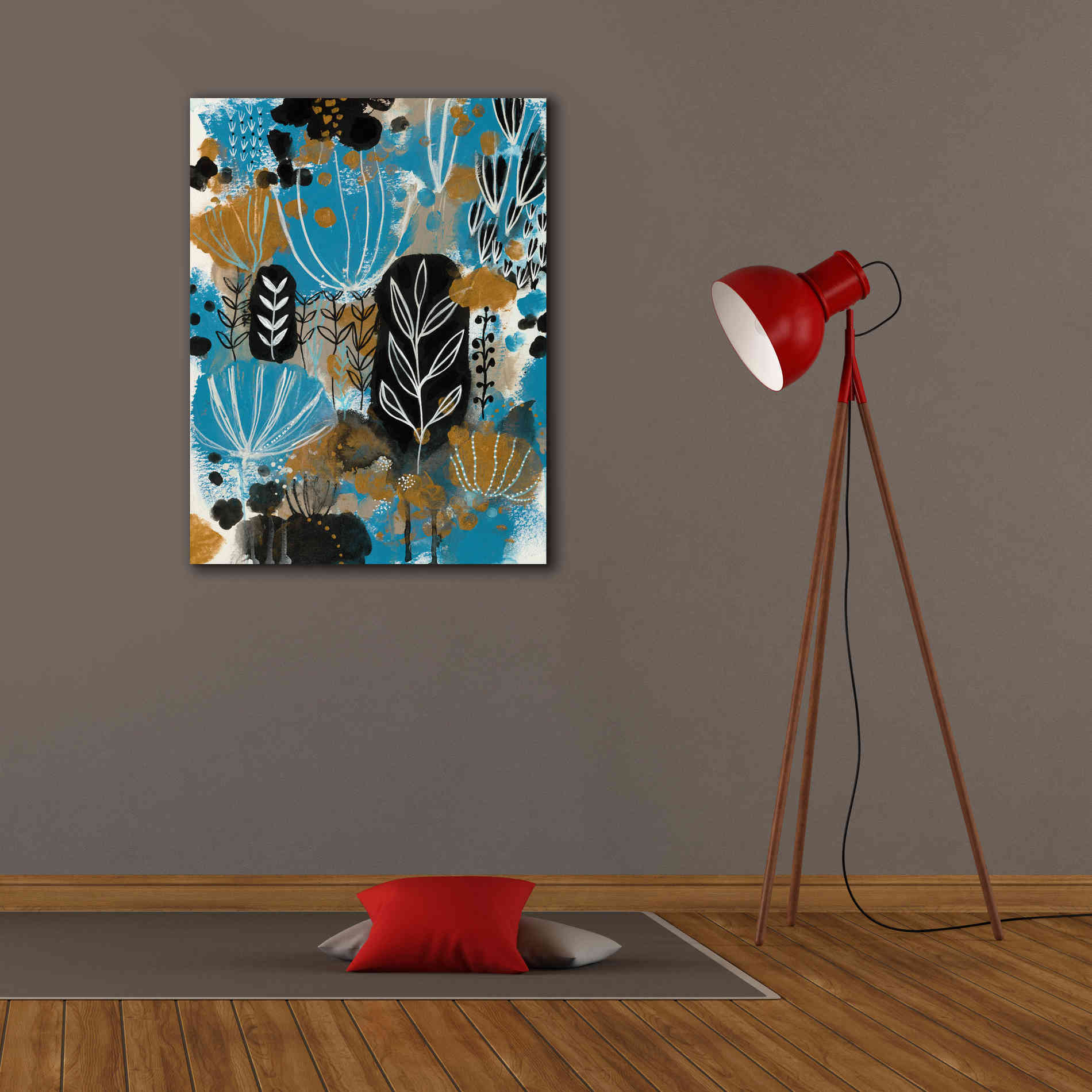 'January Poem by Corina Capri Giclee Canvas Wall Art,26 x 34