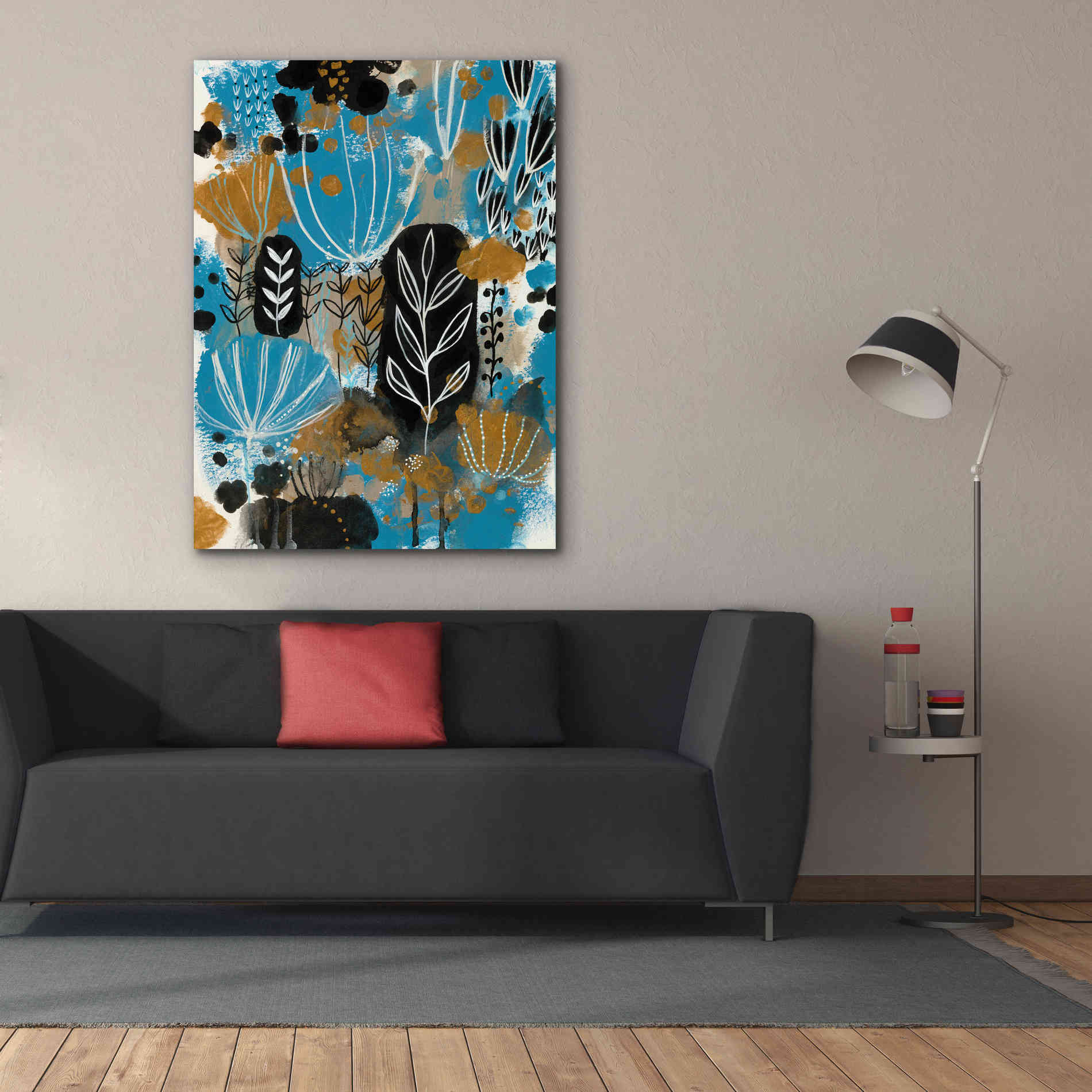 'January Poem by Corina Capri Giclee Canvas Wall Art,40 x 54