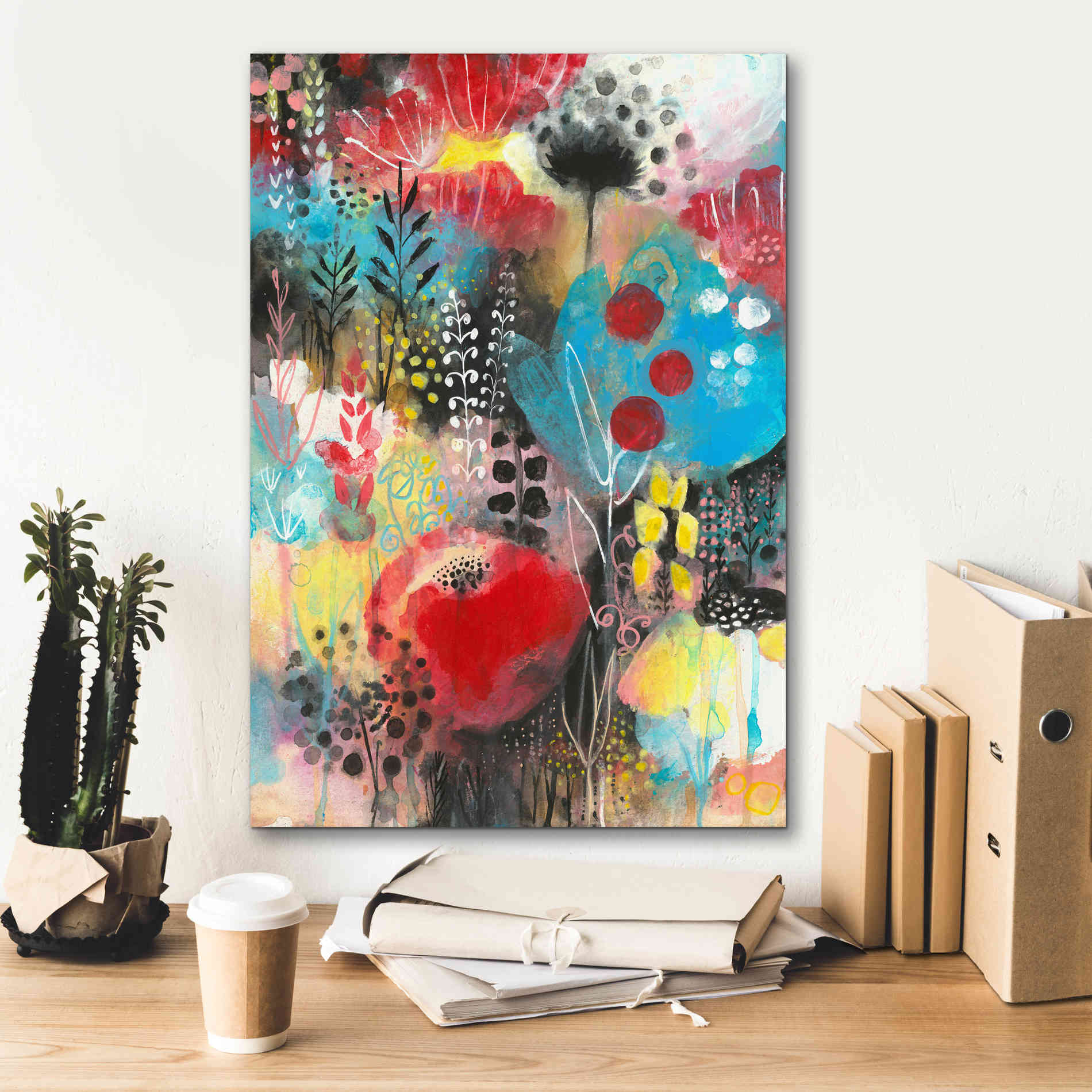 'Alive by Corina Capri Giclee Canvas Wall Art,18 x 26