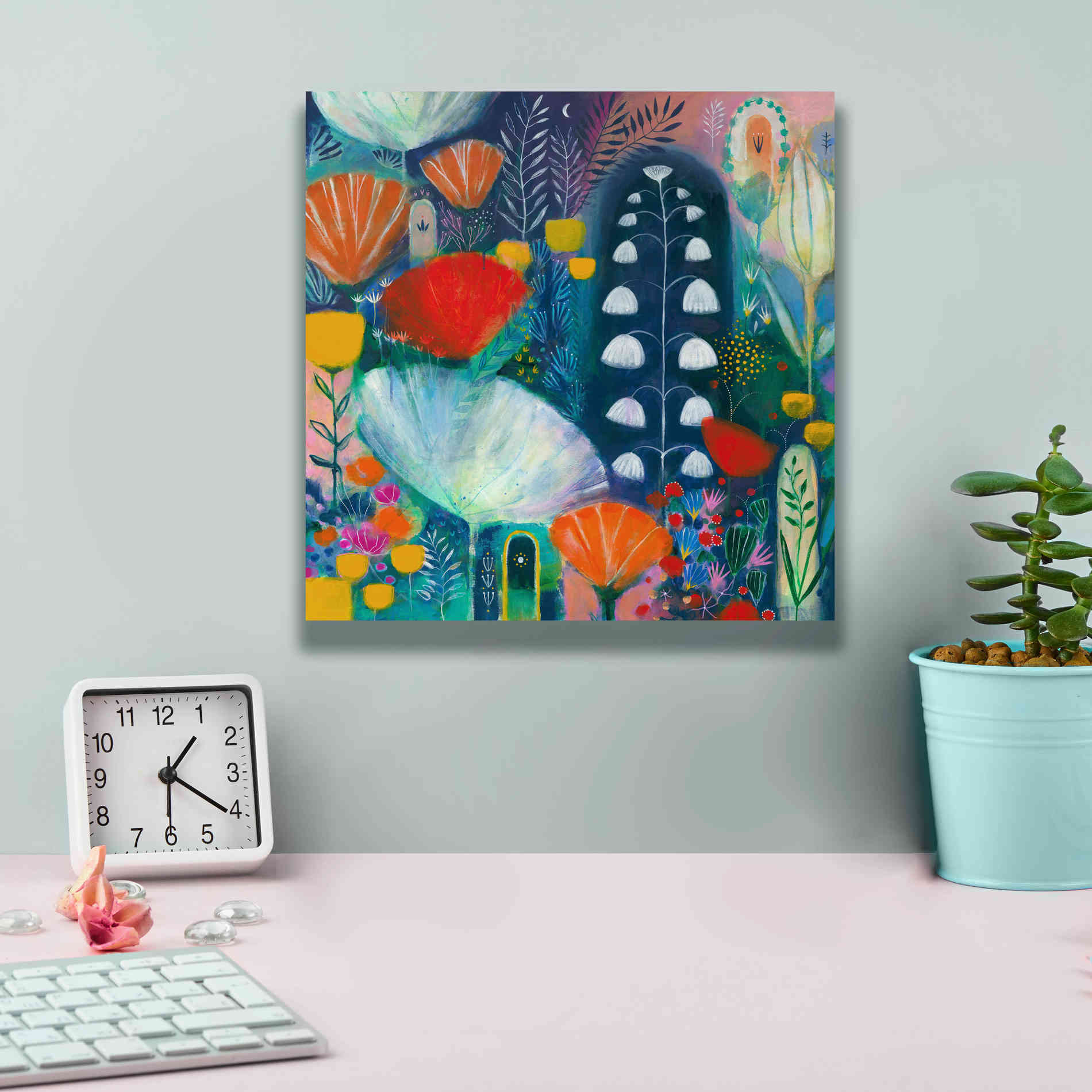 'Nuit Blanche by Corina Capri Giclee Canvas Wall Art,12 x 12