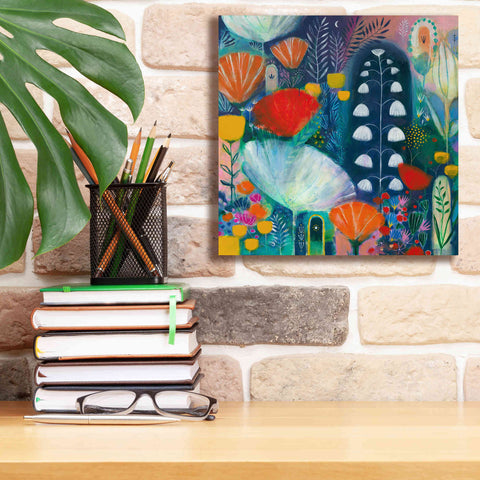 Image of 'Nuit Blanche by Corina Capri Giclee Canvas Wall Art,12 x 12