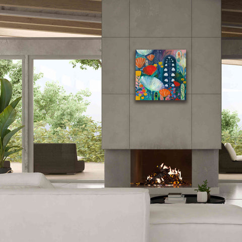 Image of 'Nuit Blanche by Corina Capri Giclee Canvas Wall Art,26 x 26