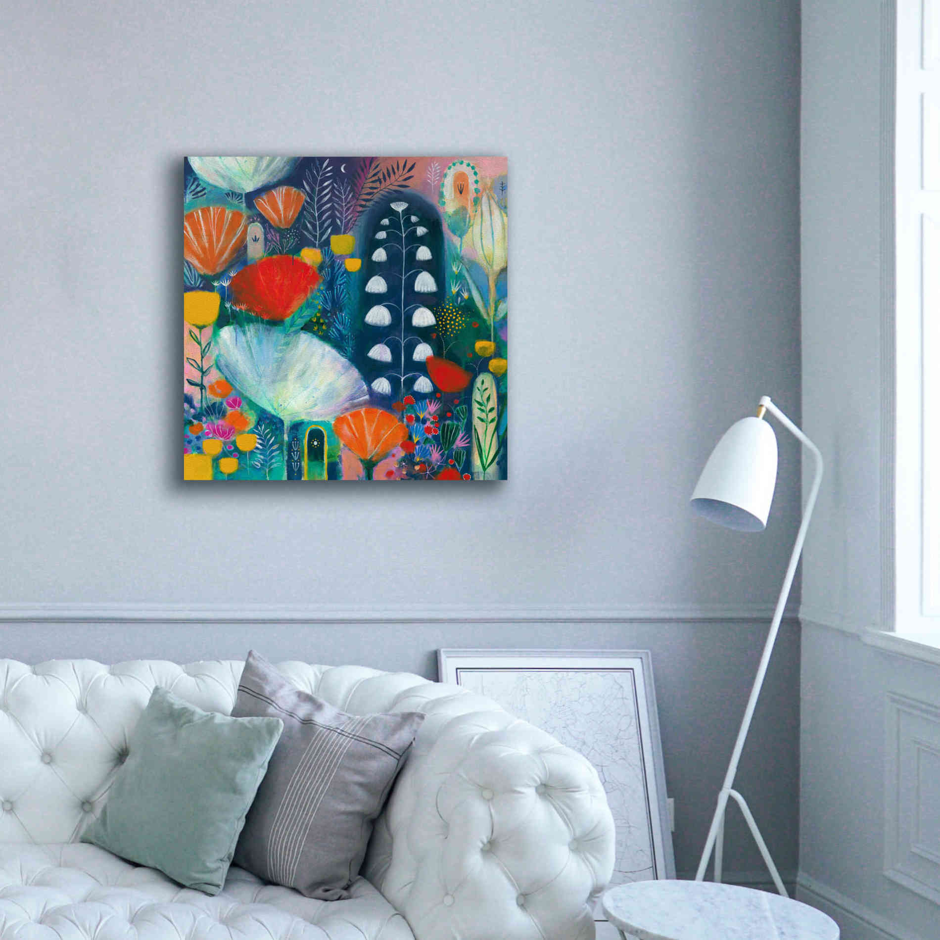 'Nuit Blanche by Corina Capri Giclee Canvas Wall Art,37 x 37