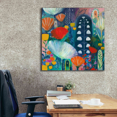 Image of 'Nuit Blanche by Corina Capri Giclee Canvas Wall Art,37 x 37