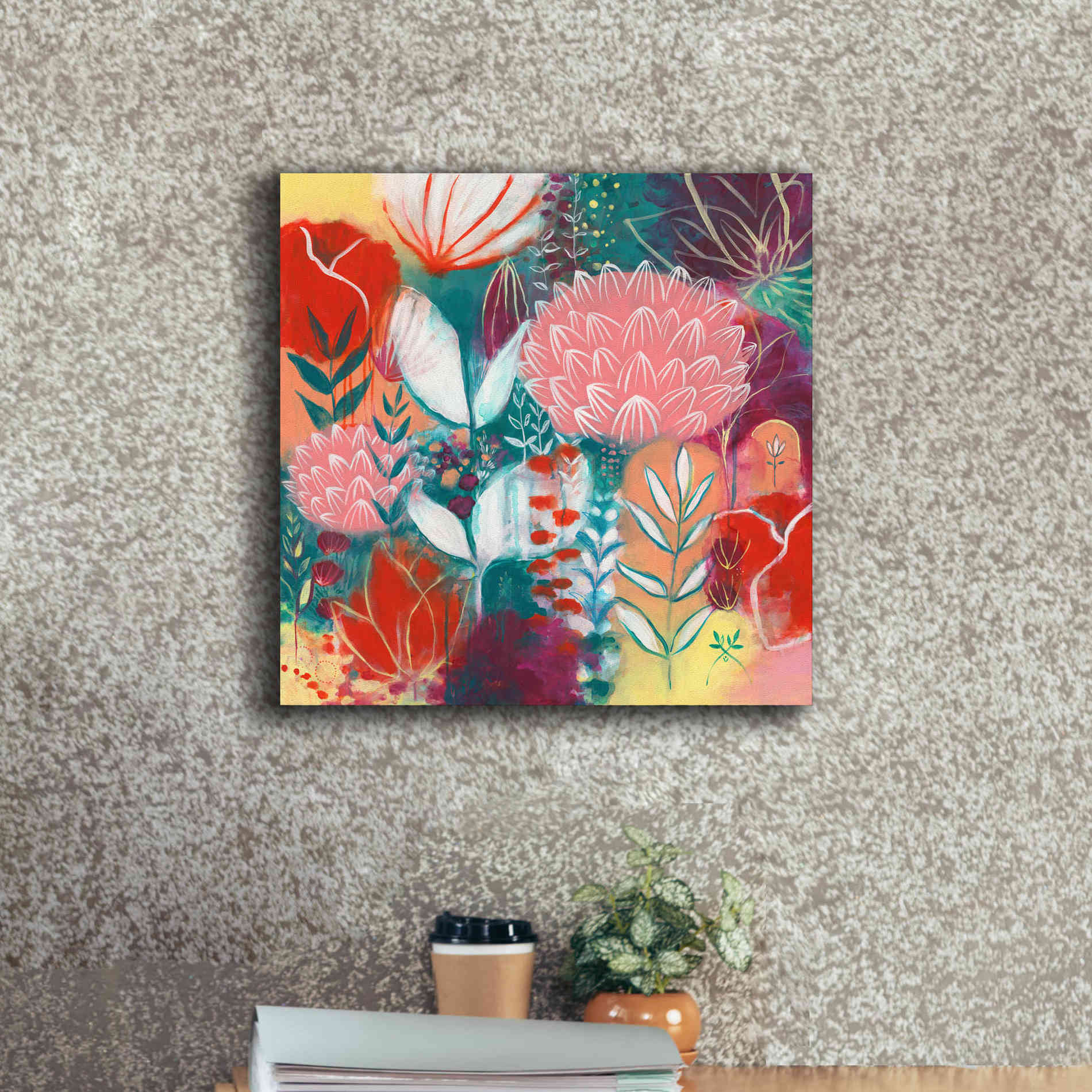 'Sensuality by Corina Capri Giclee Canvas Wall Art,18 x 18