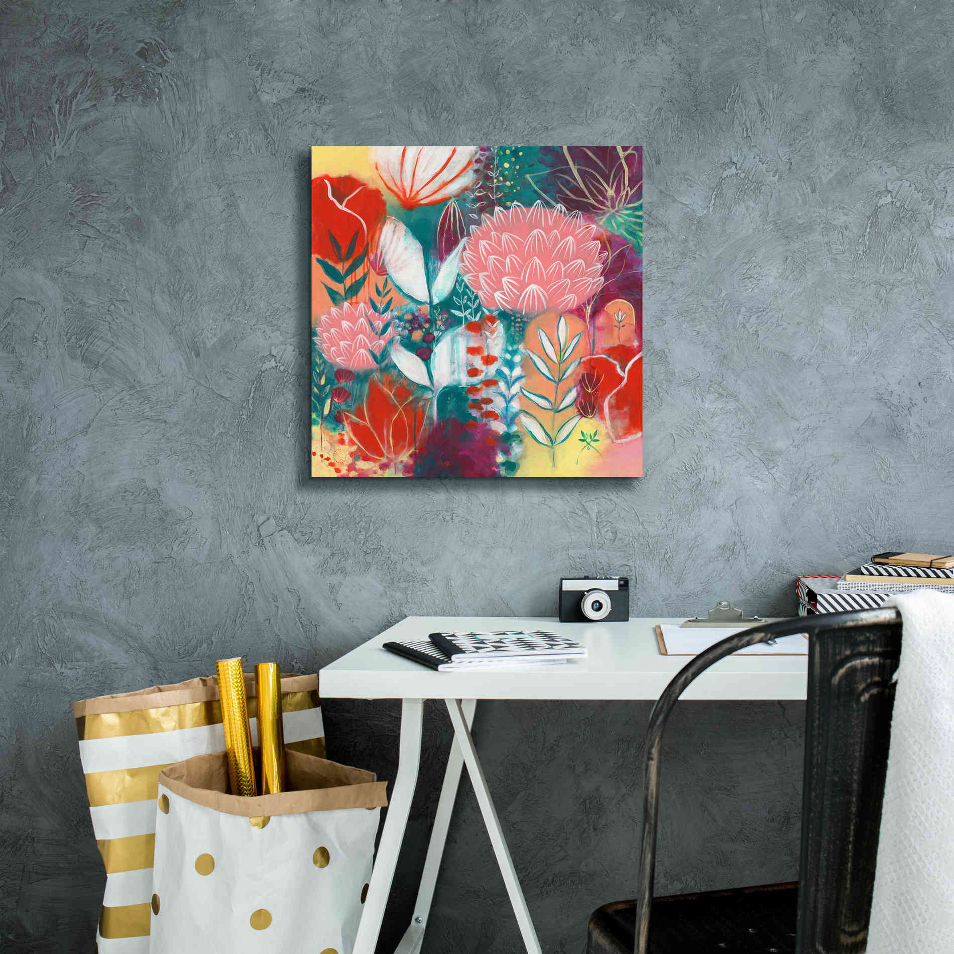 'Sensuality by Corina Capri Giclee Canvas Wall Art,18 x 18