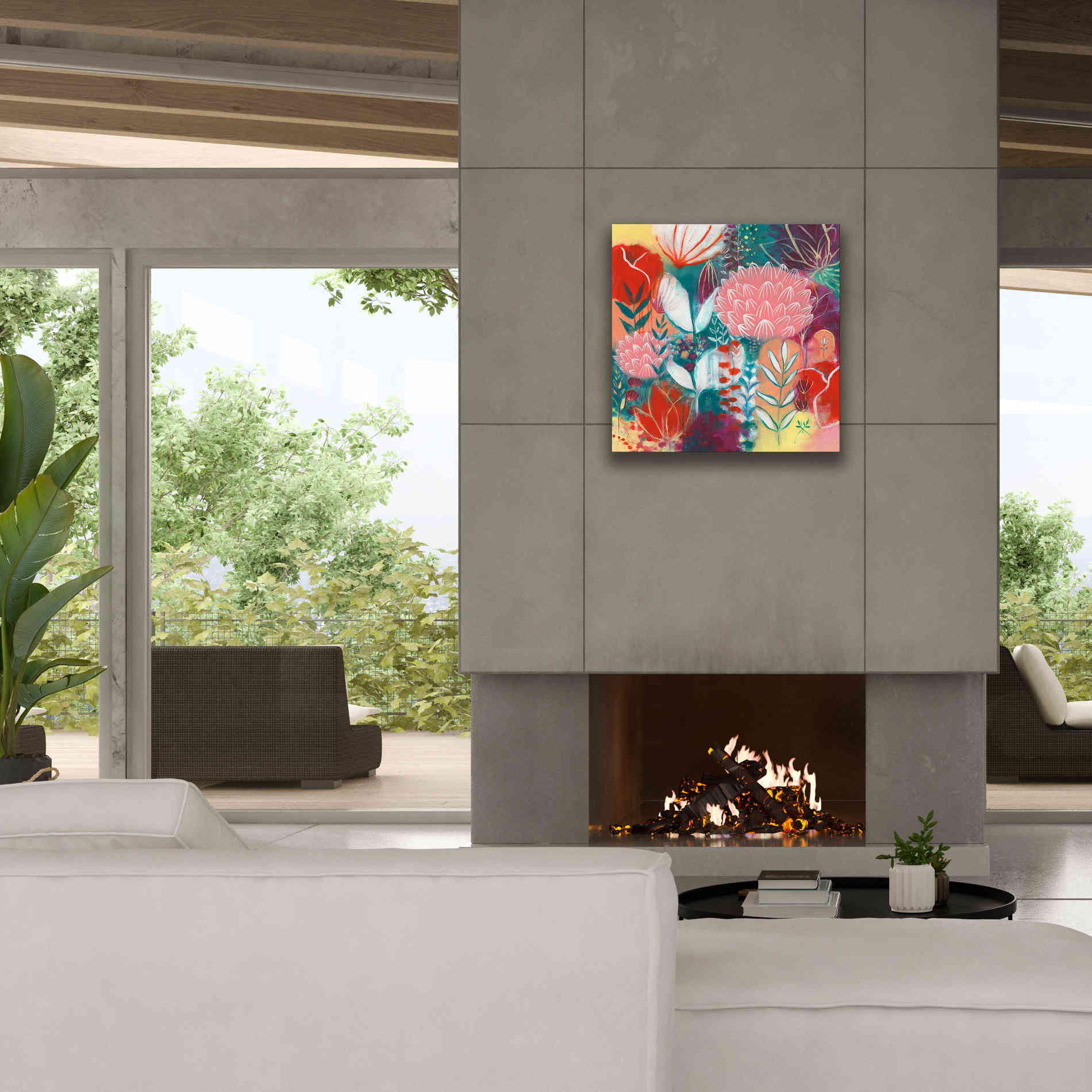 'Sensuality by Corina Capri Giclee Canvas Wall Art,26 x 26