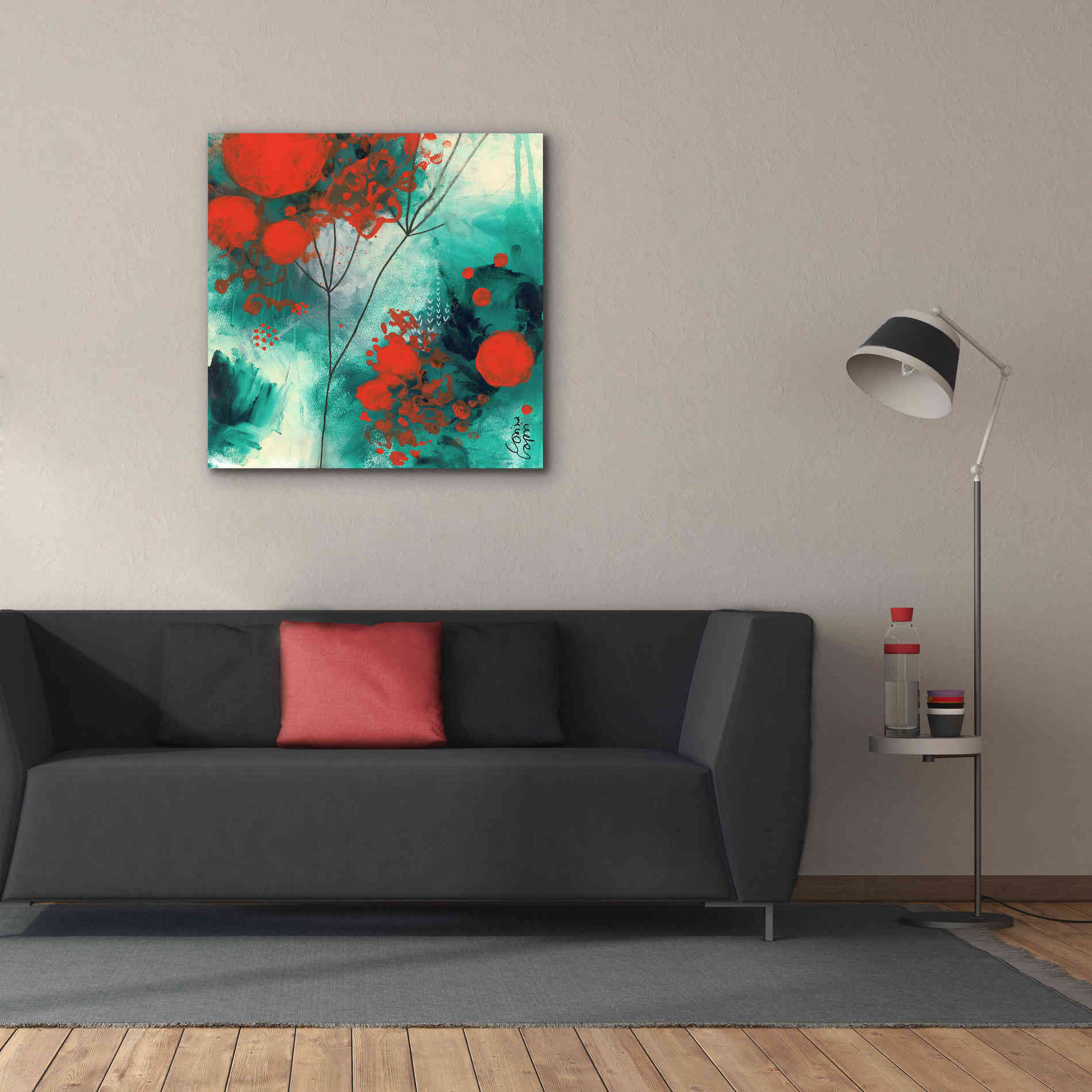 'Winter Solstice by Corina Capri Giclee Canvas Wall Art,37 x 37