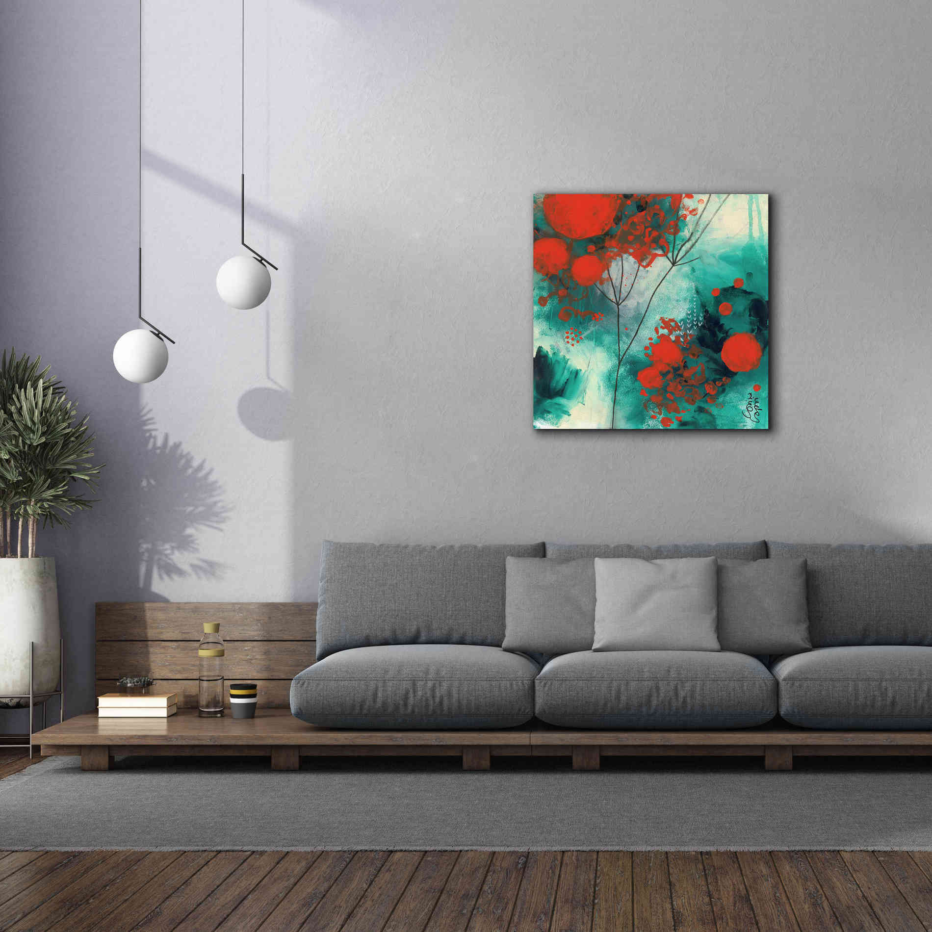 'Winter Solstice by Corina Capri Giclee Canvas Wall Art,37 x 37