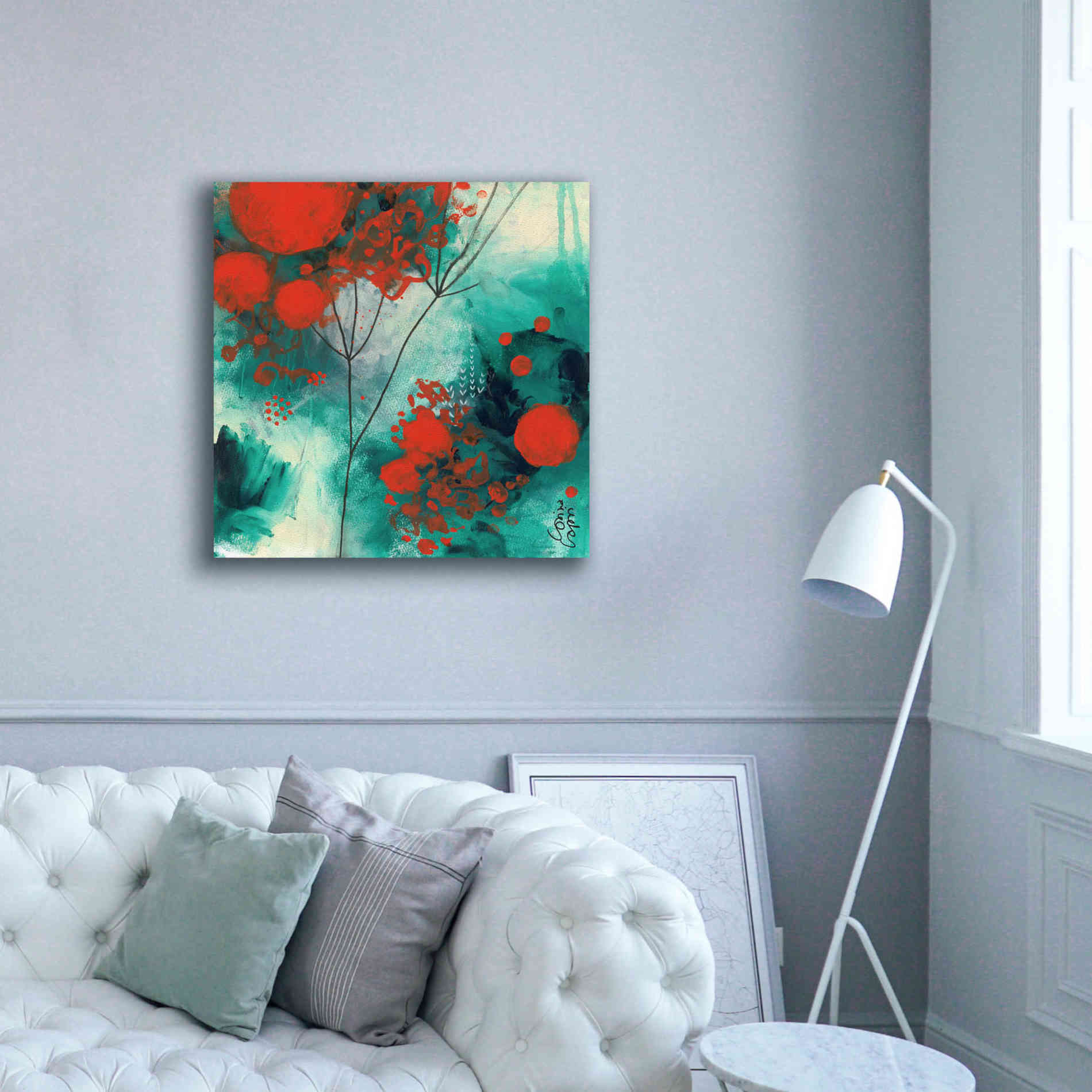 'Winter Solstice by Corina Capri Giclee Canvas Wall Art,37 x 37