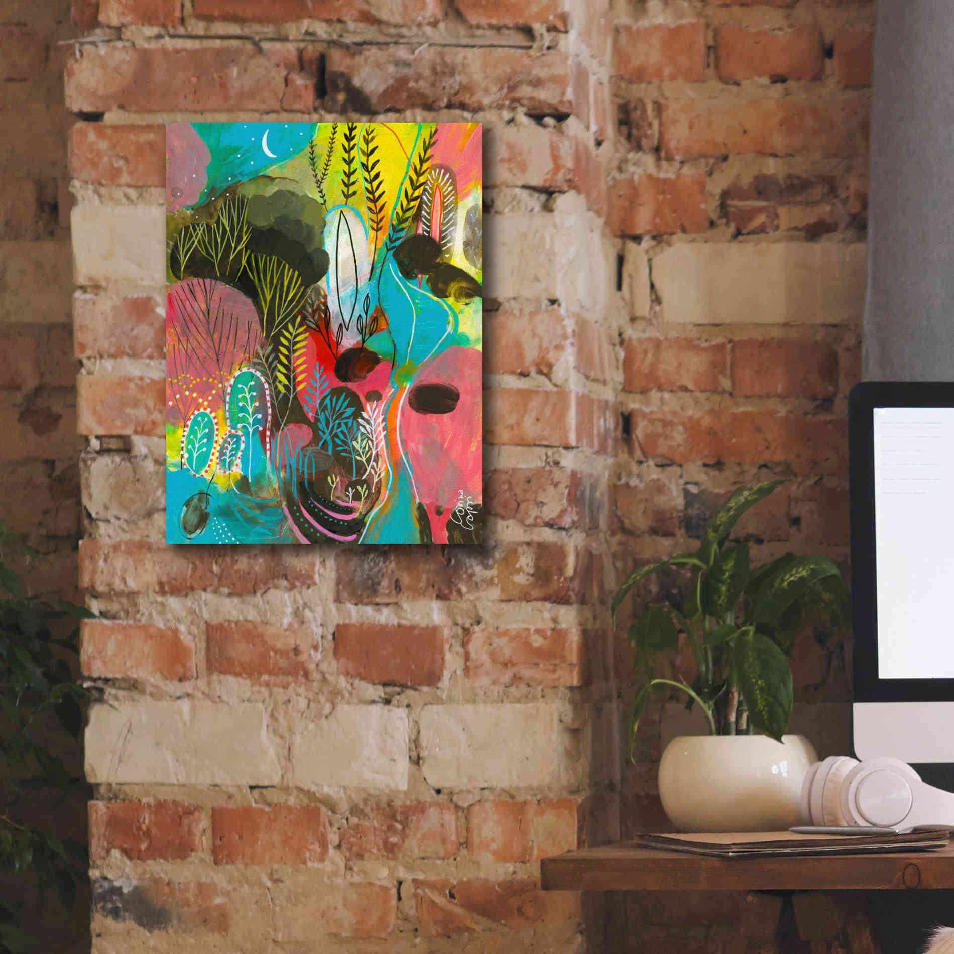 'Water Cycles by Corina Capri Giclee Canvas Wall Art,12 x 16