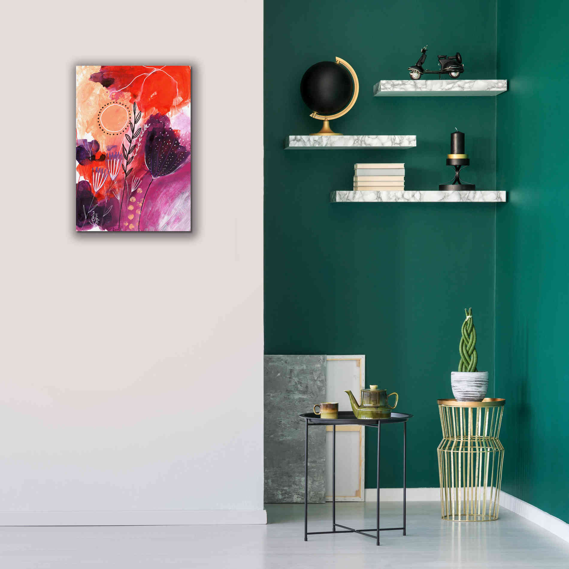 'Sunny Days by Corina Capri Giclee Canvas Wall Art,18 x 26