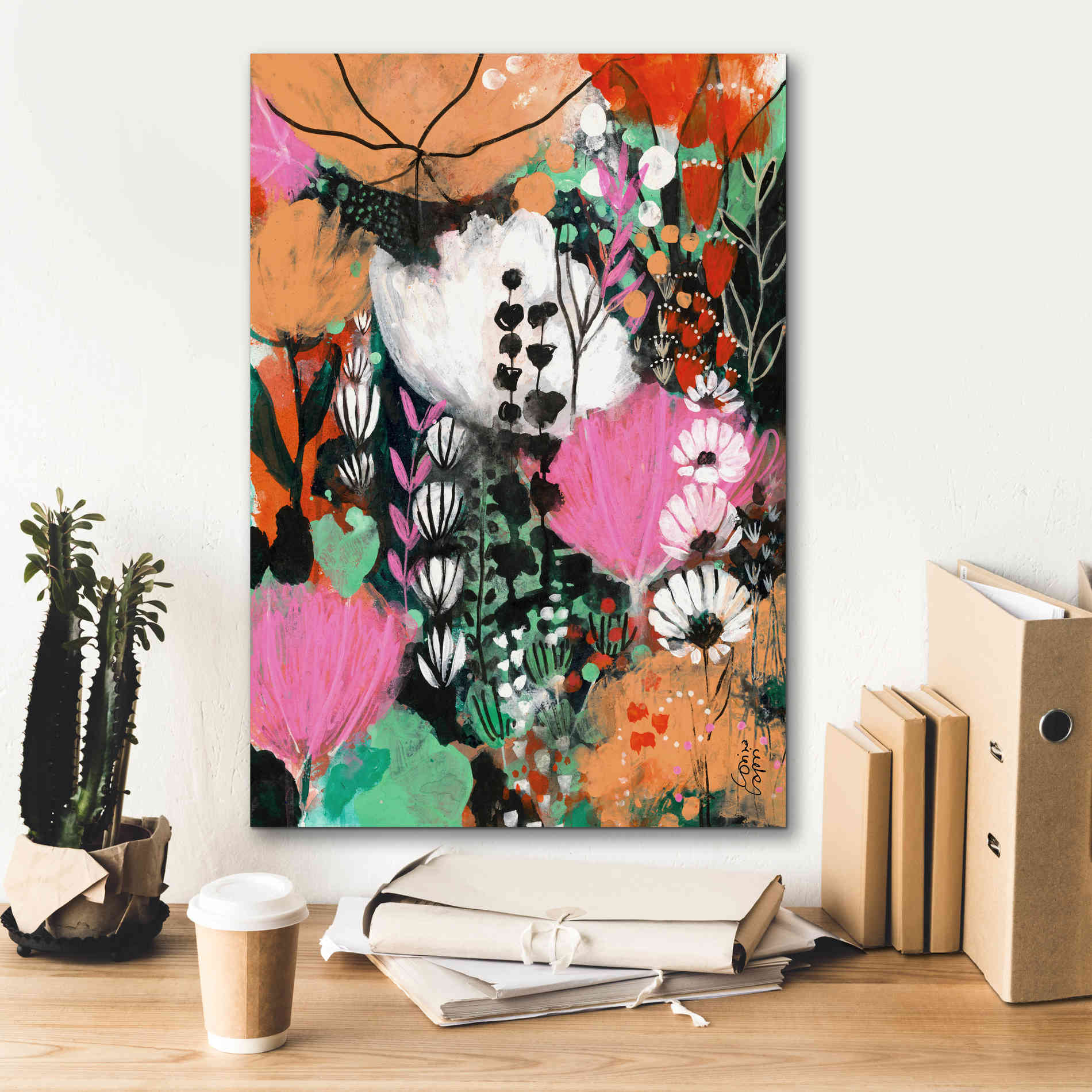 'Strawberry Moon by Corina Capri Giclee Canvas Wall Art,18 x 26