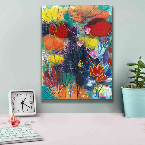 Image of 'All You Need is a Garden by Corina Capri Giclee Canvas Wall Art,12 x 16