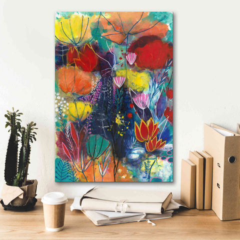 Image of 'All You Need is a Garden by Corina Capri Giclee Canvas Wall Art,18 x 26