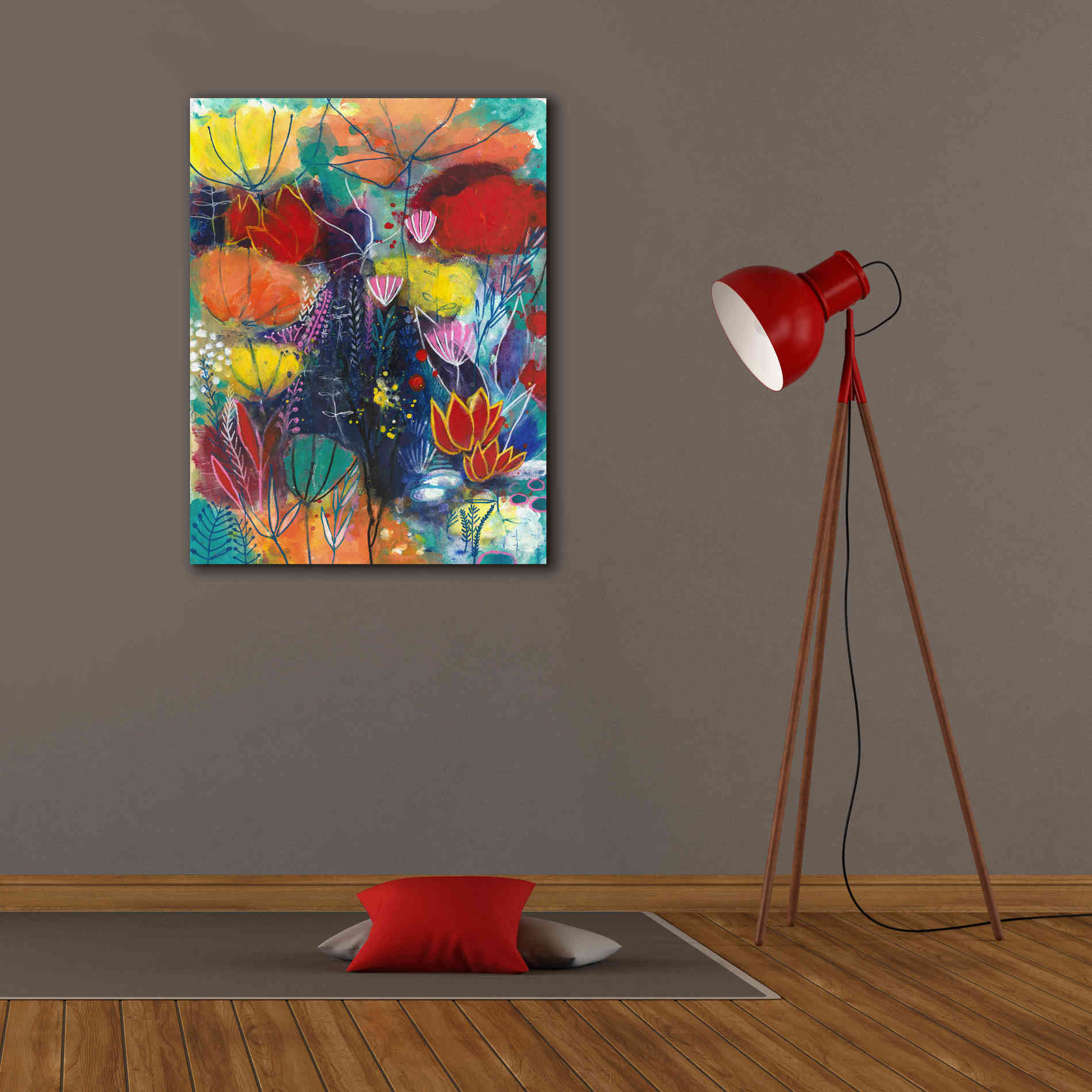 'All You Need is a Garden by Corina Capri Giclee Canvas Wall Art,26 x 34