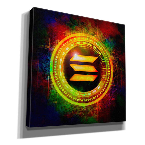 Image of Epic Graffiti'Solana Better Than Gold' by Epic Portfolio Giclee Canvas Wall Art