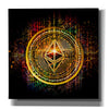 Epic Graffiti'Ethereum Better Than Gold' by Epic Portfolio Giclee Canvas Wall Art
