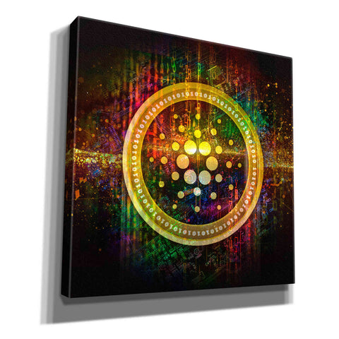 Image of Epic Graffiti'Cardano Better Than Gold' by Epic Portfolio Giclee Canvas Wall Art
