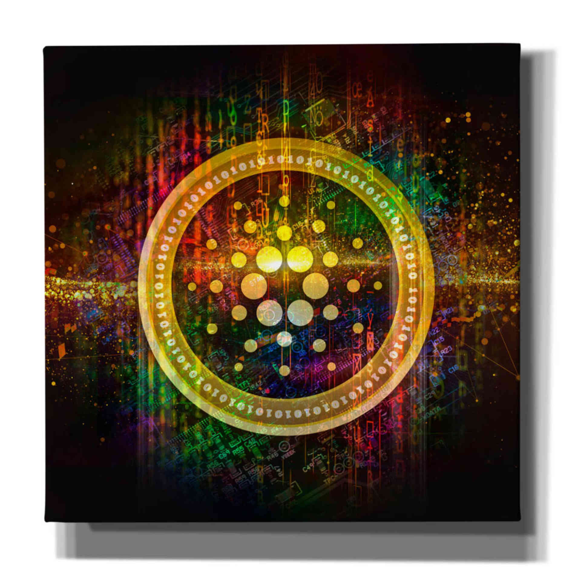 Epic Graffiti'Cardano Better Than Gold' by Epic Portfolio Giclee Canvas Wall Art