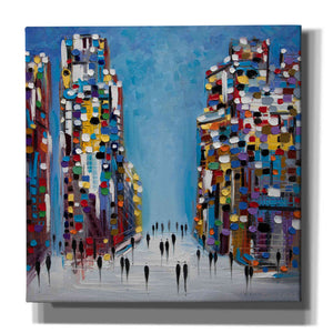 'Cityscape' by Ekaterina Ermilkina Giclee Canvas Wall Art