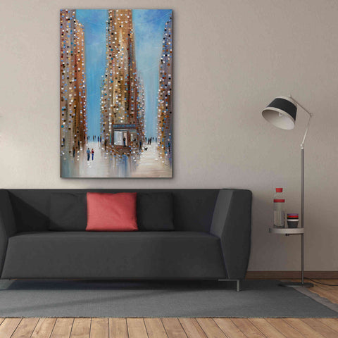 Image of 'Coffee Shop ' by Ekaterina Ermilkina Giclee Canvas Wall Art,40 x 60