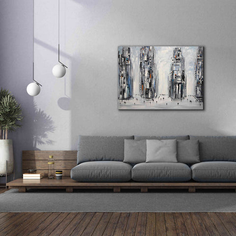 Image of 'In New York City' by Ekaterina Ermilkina Giclee Canvas Wall Art,54 x 40
