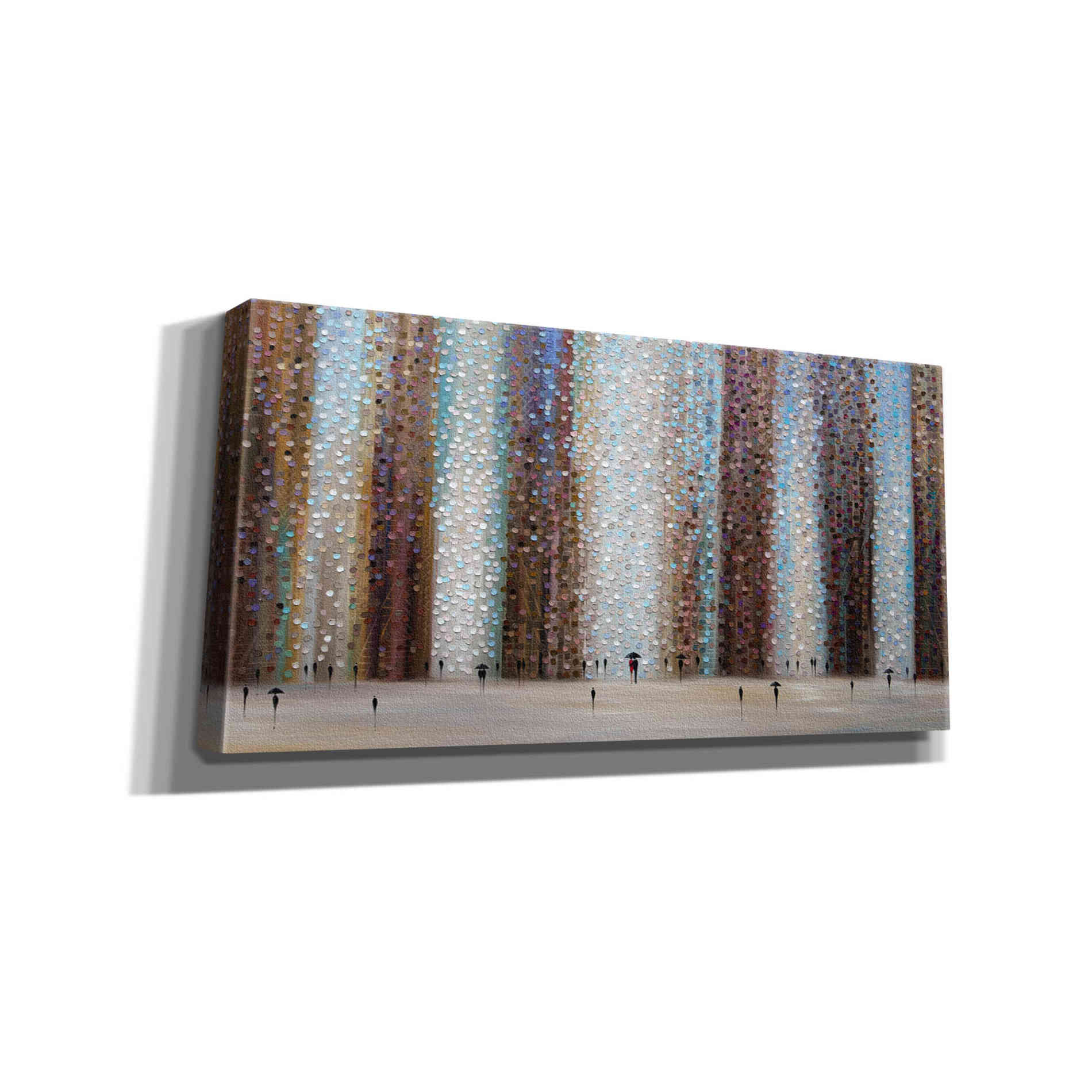 'Rain And Love' by Ekaterina Ermilkina Giclee Canvas Wall Art