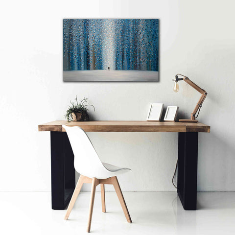 Image of 'Sounds Of The Rain' by Ekaterina Ermilkina Giclee Canvas Wall Art,40 x 26