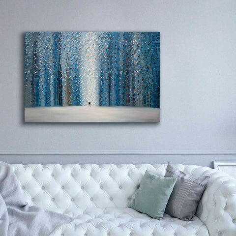Image of 'Sounds Of The Rain' by Ekaterina Ermilkina Giclee Canvas Wall Art,60 x 40