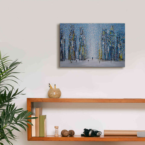 Image of 'Sunny City' by Ekaterina Ermilkina Giclee Canvas Wall Art,18 x 12