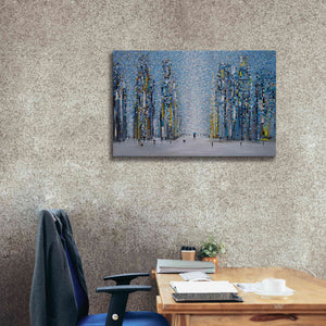 'Sunny City' by Ekaterina Ermilkina Giclee Canvas Wall Art,40 x 26