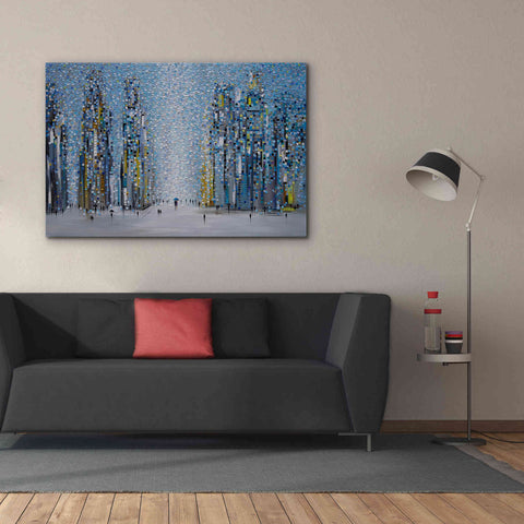 Image of 'Sunny City' by Ekaterina Ermilkina Giclee Canvas Wall Art,60 x 40