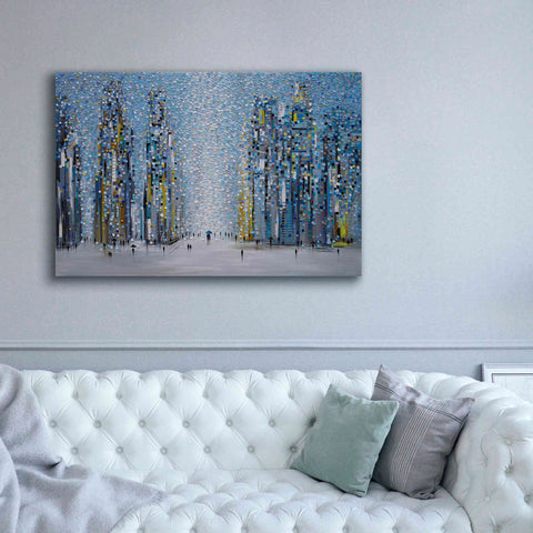 Image of 'Sunny City' by Ekaterina Ermilkina Giclee Canvas Wall Art,60 x 40