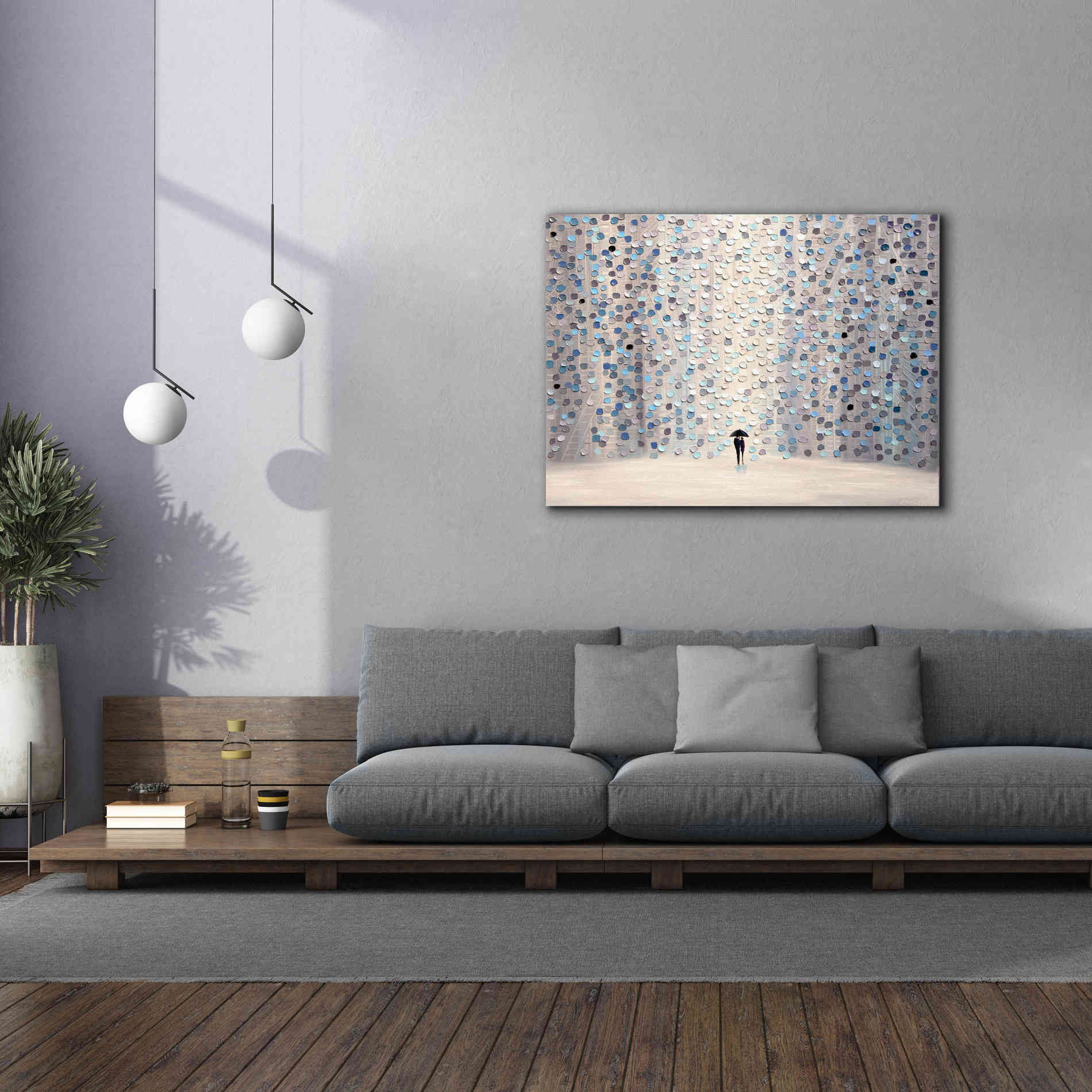 'Together' by Ekaterina Ermilkina Giclee Canvas Wall Art,54 x 40