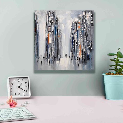 Image of 'City Escape' by Ekaterina Ermilkina Giclee Canvas Wall Art,12 x 12